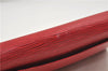 Authentic Louis Vuitton Epi Arts Deco Clutch Bag Purse Red M52637 LV 8897D