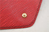 Authentic Louis Vuitton Epi Arts Deco Clutch Bag Purse Red M52637 LV 8897D