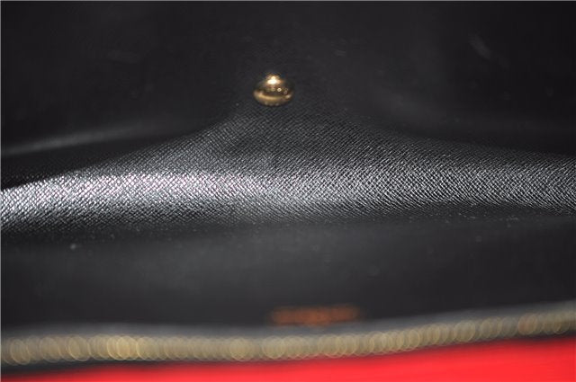 Authentic Louis Vuitton Epi Arts Deco Clutch Bag Purse Red M52637 LV 8897D