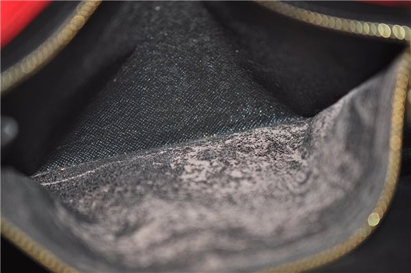 Authentic Louis Vuitton Epi Arts Deco Clutch Bag Purse Red M52637 LV 8897D