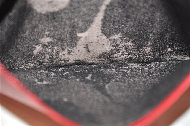 Authentic Louis Vuitton Epi Arts Deco Clutch Bag Purse Red M52637 LV 8897D