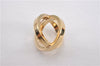 Authentic HERMES Scarf Ring Cosmos Bijouterie Fantaisie Gold Tone 8897F