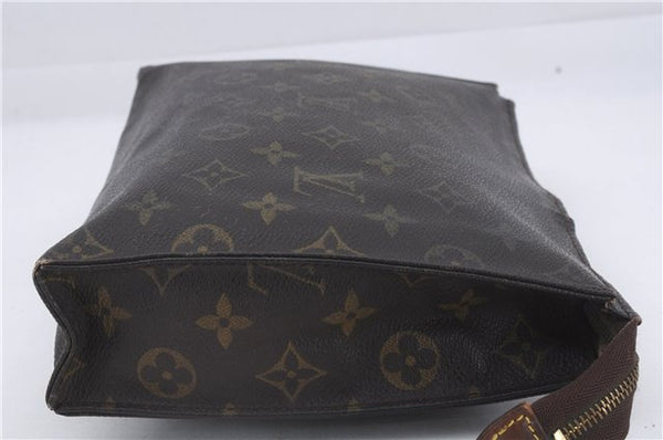 Auth Louis Vuitton Monogram Poche Toilette 26 Cosmetics Pouch M47542 LV 8901D