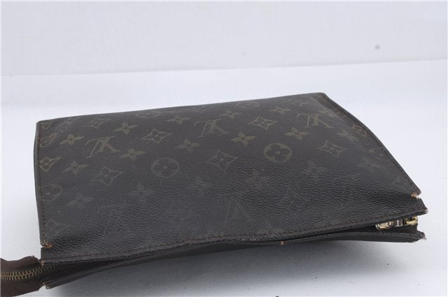 Auth Louis Vuitton Monogram Poche Toilette 26 Cosmetics Pouch M47542 LV 8901D