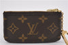 Authentic Louis Vuitton Monogram Pochette Cles Coin Purse Case M62650 Box 8901F