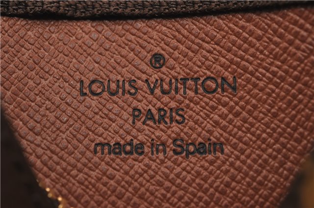 Authentic Louis Vuitton Monogram Pochette Cles Coin Purse Case M62650 Box 8901F