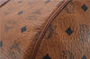 Authentic MCM Visetos Leather Vintage 2Way Travel Boston Bag Brown 8902D