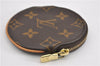 Authentic Louis Vuitton Monogram Porte Monnaie Rond Coin Purse M61926 LV 8902F