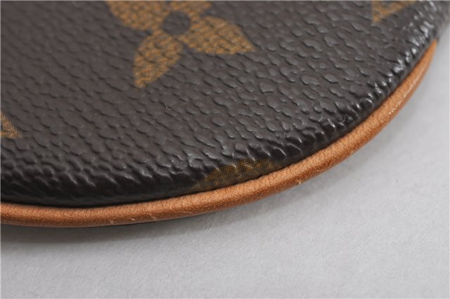 Authentic Louis Vuitton Monogram Porte Monnaie Rond Coin Purse M61926 LV 8902F