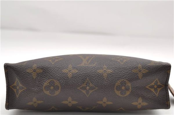 Auth Louis Vuitton Monogram Poche Toilette 19 Cosmetics Pouch M47544 Junk 8903D