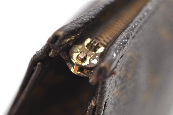 Auth Louis Vuitton Monogram Poche Toilette 19 Cosmetics Pouch M47544 Junk 8903D