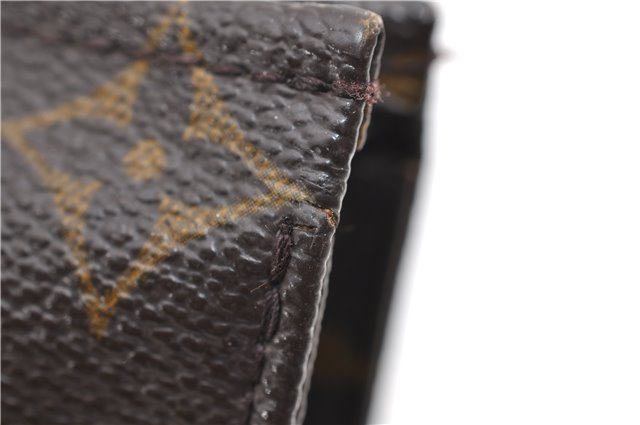 Auth Louis Vuitton Monogram Poche Toilette 19 Cosmetics Pouch M47544 Junk 8903D