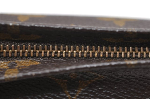 Auth Louis Vuitton Monogram Poche Toilette 19 Cosmetics Pouch M47544 Junk 8903D