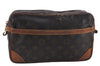 Authentic Louis Vuitton Monogram Compiegne 28 Clutch Hand Bag M51845 LV 8904D