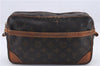 Authentic Louis Vuitton Monogram Compiegne 28 Clutch Hand Bag M51845 LV 8904D