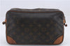 Authentic Louis Vuitton Monogram Compiegne 28 Clutch Hand Bag M51845 LV 8904D