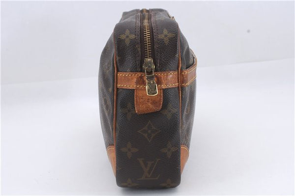 Authentic Louis Vuitton Monogram Compiegne 28 Clutch Hand Bag M51845 LV 8904D