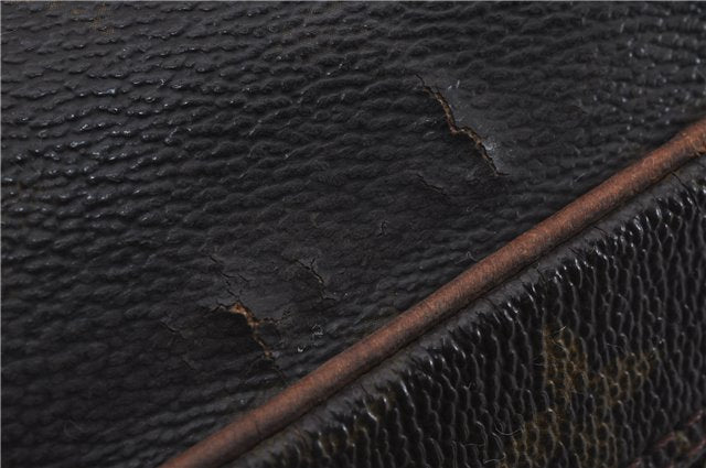 Authentic Louis Vuitton Monogram Compiegne 28 Clutch Hand Bag M51845 LV 8904D