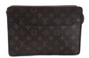 Authentic Louis Vuitton Monogram Pochette Homme Clutch Hand Bag M51795 LV 8905D