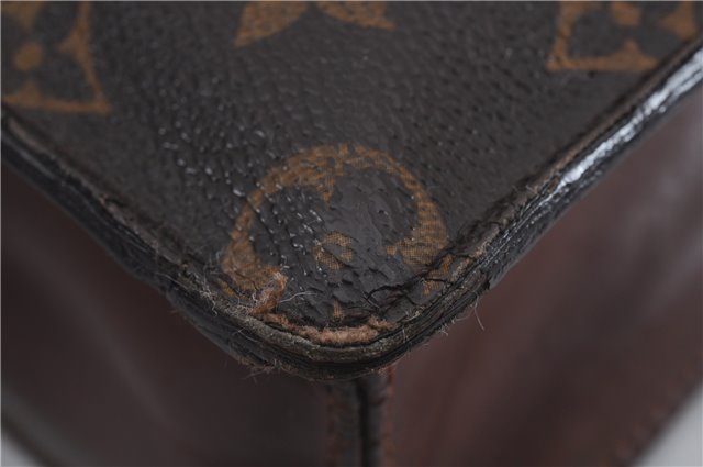 Authentic Louis Vuitton Monogram Pochette Homme Clutch Hand Bag M51795 LV 8905D