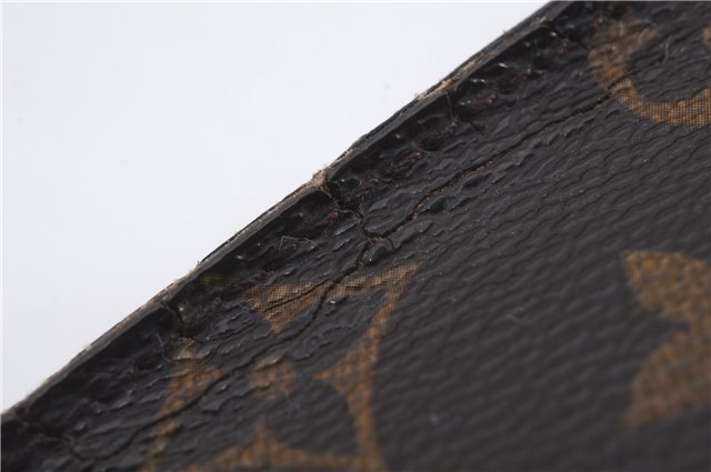 Authentic Louis Vuitton Monogram Pochette Homme Clutch Hand Bag M51795 LV 8905D