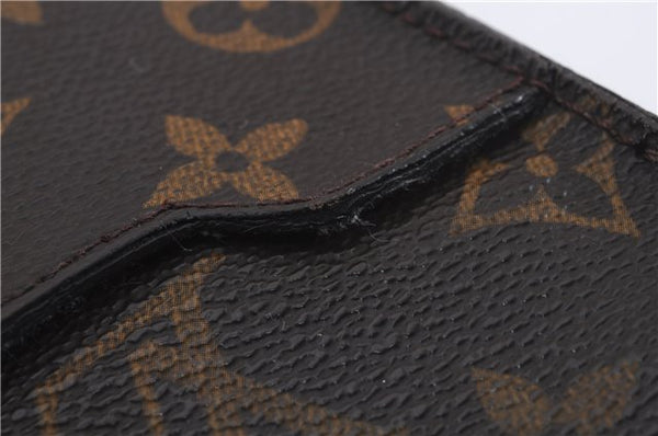 Authentic Louis Vuitton Monogram Pochette Homme Clutch Hand Bag M51795 LV 8905D