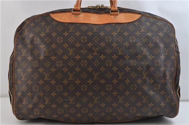 Authentic Louis Vuitton Monogram Alize 2 Poches 2 Way Travel Bag M41392 LV 8906C