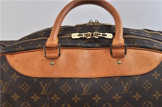 Authentic Louis Vuitton Monogram Alize 2 Poches 2 Way Travel Bag M41392 LV 8906C