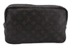 Auth Louis Vuitton Monogram Trousse Toilette 28 Clutch Bag M47522 Junk 8906D