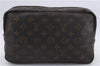 Auth Louis Vuitton Monogram Trousse Toilette 28 Clutch Bag M47522 Junk 8906D