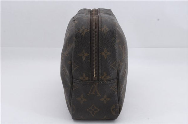 Auth Louis Vuitton Monogram Trousse Toilette 28 Clutch Bag M47522 Junk 8906D