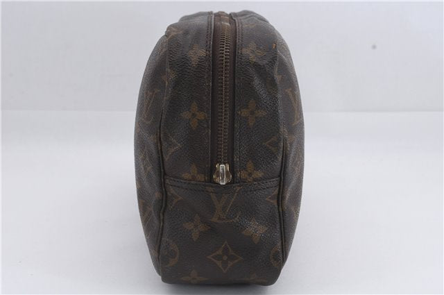 Auth Louis Vuitton Monogram Trousse Toilette 28 Clutch Bag M47522 Junk 8906D