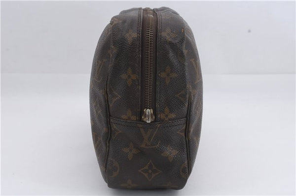 Auth Louis Vuitton Monogram Trousse Toilette 28 Clutch Bag M47522 Junk 8906D