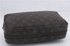 Auth Louis Vuitton Monogram Trousse Toilette 28 Clutch Bag M47522 Junk 8906D