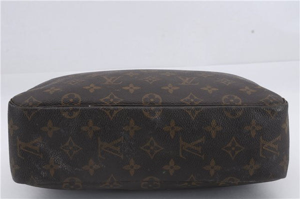 Auth Louis Vuitton Monogram Trousse Toilette 28 Clutch Bag M47522 Junk 8906D