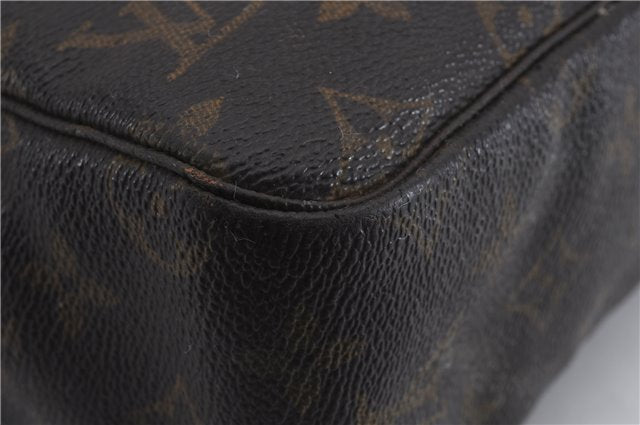 Auth Louis Vuitton Monogram Trousse Toilette 28 Clutch Bag M47522 Junk 8906D