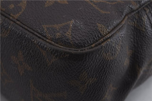 Auth Louis Vuitton Monogram Trousse Toilette 28 Clutch Bag M47522 Junk 8906D