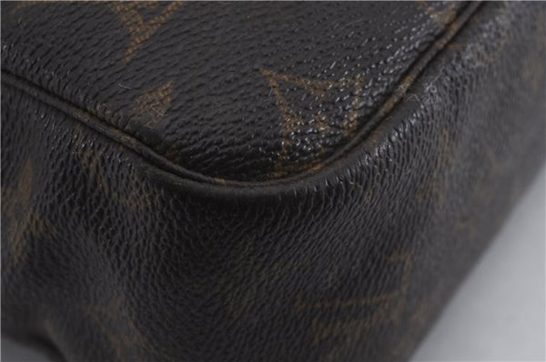 Auth Louis Vuitton Monogram Trousse Toilette 28 Clutch Bag M47522 Junk 8906D