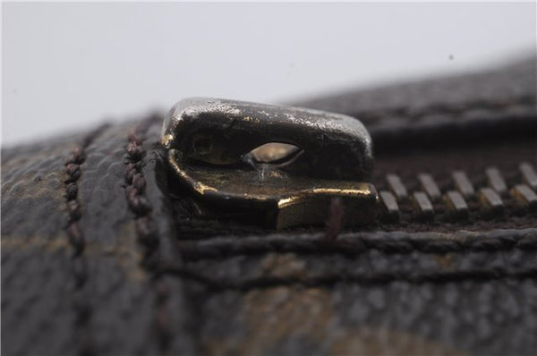 Auth Louis Vuitton Monogram Trousse Toilette 28 Clutch Bag M47522 Junk 8906D