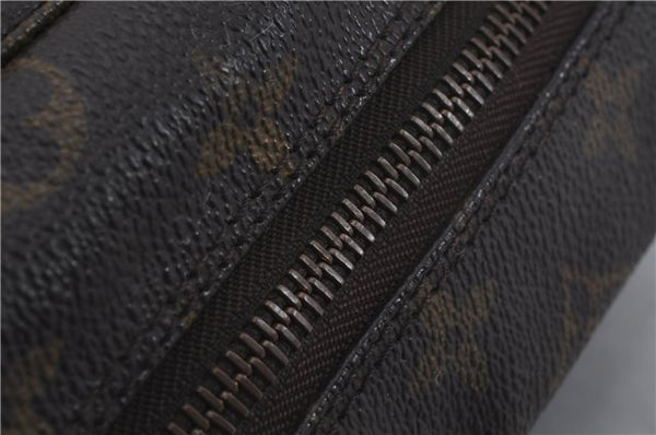 Auth Louis Vuitton Monogram Trousse Toilette 28 Clutch Bag M47522 Junk 8906D
