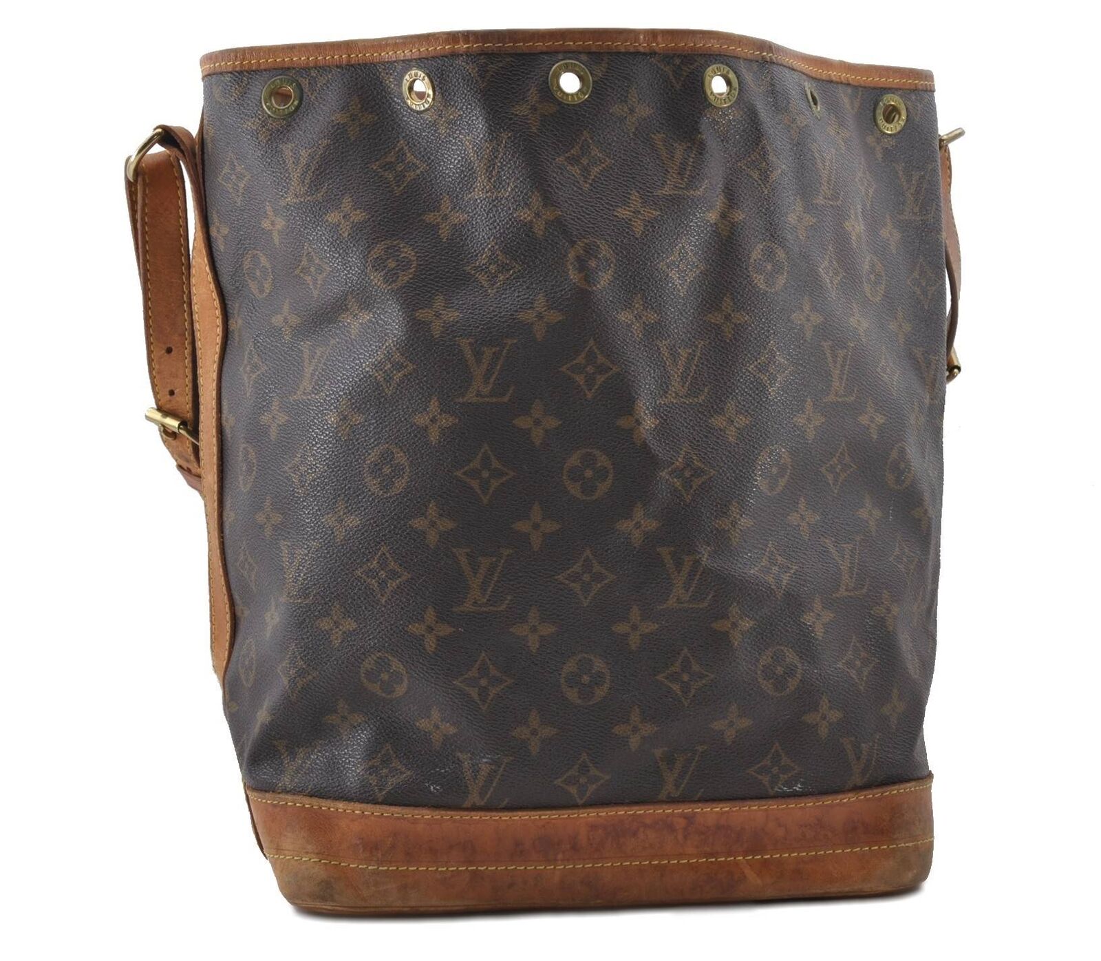 Authentic LOUIS VUITTON Monogram Noe Shoulder Bag M42224 LV 8907B