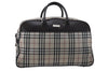 Authentic BURBERRY Nova Check 2Way Travel Boston Bag Nylon Leather Beige 8907D