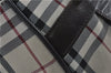 Authentic BURBERRY Nova Check 2Way Travel Boston Bag Nylon Leather Beige 8907D