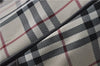 Authentic BURBERRY Nova Check 2Way Travel Boston Bag Nylon Leather Beige 8907D