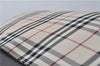 Authentic BURBERRY Nova Check 2Way Travel Boston Bag Nylon Leather Beige 8907D