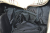 Authentic BURBERRY Nova Check 2Way Travel Boston Bag Nylon Leather Beige 8907D