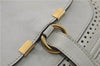 Authentic Chloe Mercie Leather 2Way Shoulder Hand Bag White 8909D