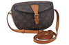 Auth Louis Vuitton Monogram Jeune Fille PM Shoulder Cross Bag M51227 LV 8910D