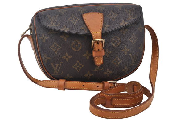 Auth Louis Vuitton Monogram Jeune Fille PM Shoulder Cross Bag M51227 LV 8910D