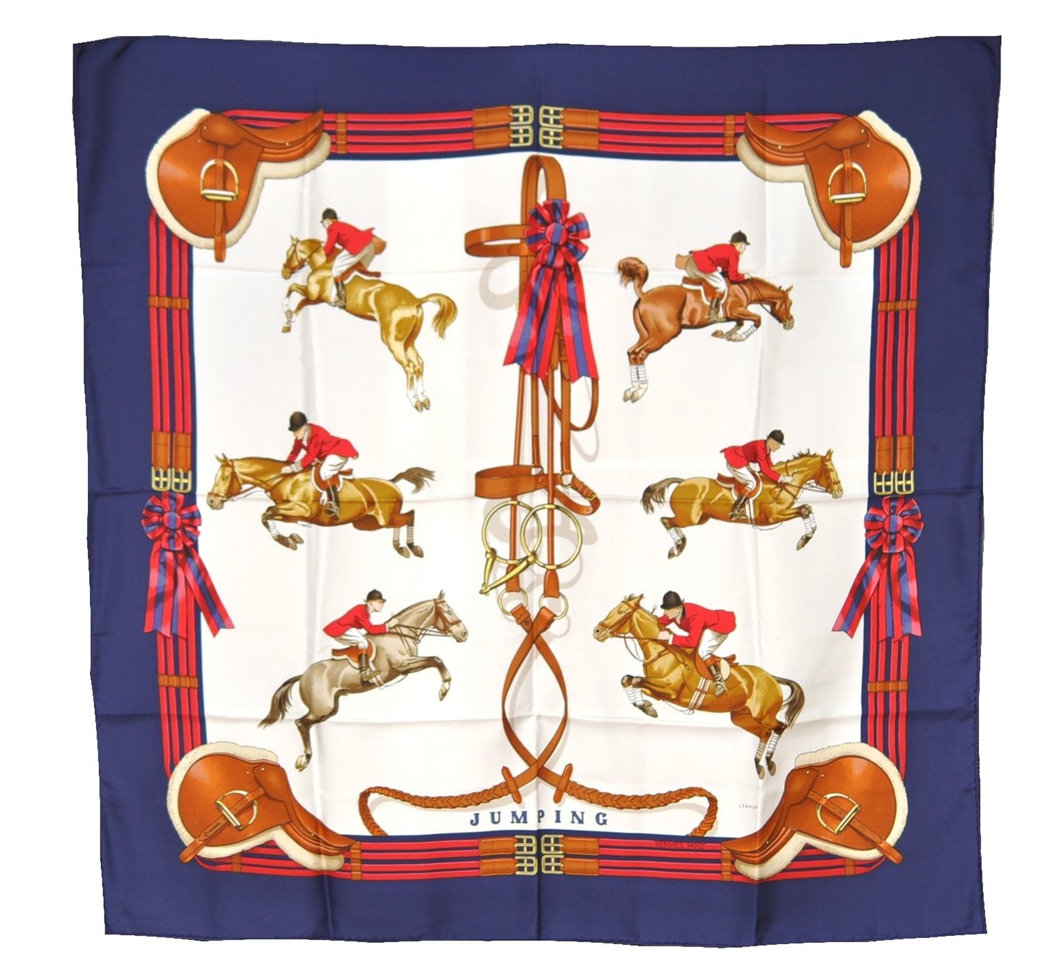 Authentic HERMES Carre 90 Scarf 